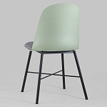 Стул из прочного пластика на металлическом основании Anora Green  варинант исполнения - 5 | Loft Concept в Самаре