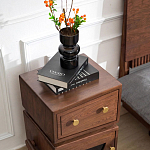 Тумбочка прикроватная с ящиком и дверцей Робот Robot Desk варинант исполнения - 5 | Loft Concept в Самаре