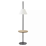 Торшер с полкой для хранения Floor Lamp with Storage Shelf варинант исполнения - 1 | Loft Concept в Самаре