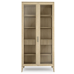 Витрина стеклянная 2-х дверная с ящиками и 5-ю полками Harper Line варинант исполнения - 2 | Loft Concept в Самаре