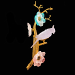 Бра с цветочным декором и птичкой Miscellaneous herbs варинант исполнения - 2 | Loft Concept в Самаре