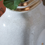 Ваза с золотисто-белыми фрагментами Faces of Imagination варинант исполнения - 10 | Loft Concept в Самаре