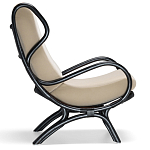 Дизайнерское кресло из ротанга Gio Ponti CONTINUUM D.163.7 BY BONACINA 1889 Armchair варинант исполнения - 7 | Loft Concept в Самаре