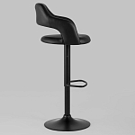 Барный стул черного цвета Strohach варинант исполнения - 2 | Loft Concept в Самаре