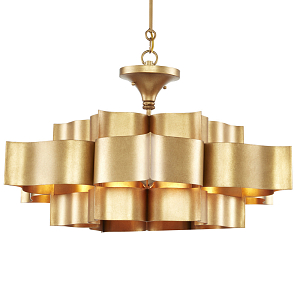 Люстра золотая фигурная Shapes Inspired by Nature