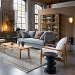 Фигурный приставной столик черного цвета AMORPHOUS варинант исполнения - 6 | Loft Concept в Самаре