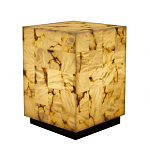 Торшер прямоугольный из натурального камня Calcite Geometry варинант исполнения - 6 | Loft Concept в Самаре