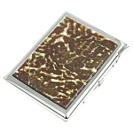 Портсигар с газовой зажигалкой из натурального камня Офит Благородный Stone Cigarettes Cases варинант исполнения - 1 | Loft Concept в Самаре