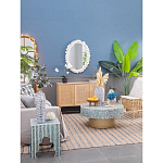 Зеркало овальное с багетом в виде кораллов Coral Dеcor варинант исполнения - 4 | Loft Concept в Самаре