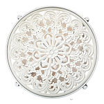 Журнальный столик из натурального дерева в винтажном стиле Openwork Coffee Table варинант исполнения - 2 | Loft Concept в Самаре