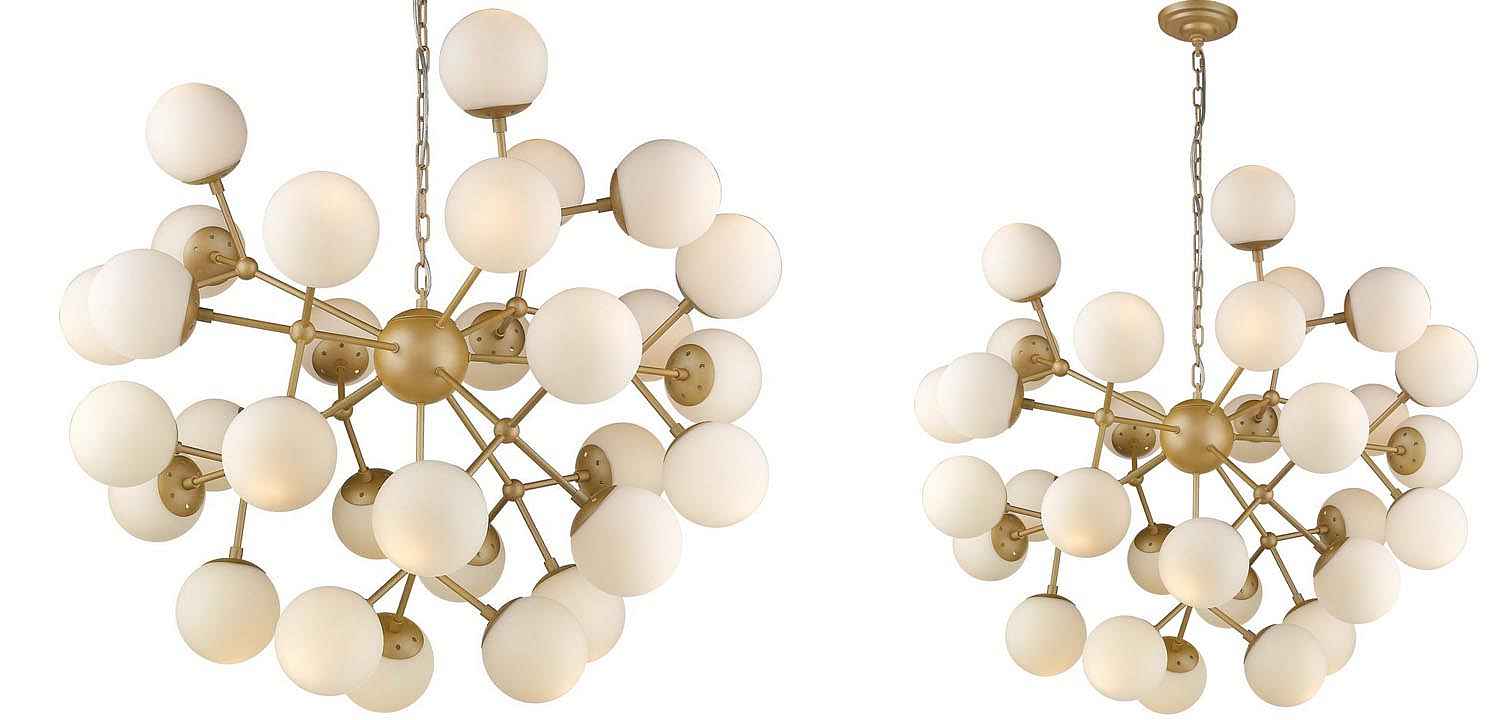 Люстра Berries Chandelier white matt 90 Люстра Berries Chandelier white matt 90 - Loft-Concept в Самаре