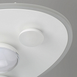 Потолочный светильник овальной формы белого цвета с 7-ю лампами Lunar Pebbles варинант исполнения - 9 | Loft Concept в Самаре