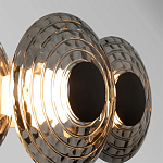 Бра из трех стеклянных фактурных дисков Eyepiece варинант исполнения - 2 | Loft Concept в Самаре