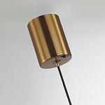 Подвесной светильник с шарообразным плафоном из белого алебастра Cryptocrystalline Stone варинант исполнения - 4 | Loft Concept в Самаре