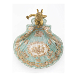 Блюдо с бронзовым ангелом Porcelain Angels of Paradise варинант исполнения - 3 | Loft Concept в Самаре