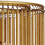 Потолочный светильник двухъярусный золотого цвета Metal Tentacles варинант исполнения - 1 | Loft Concept в Самаре