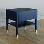 Прикроватная тумбочка с ящиком Elsa Dreams Blue варинант исполнения - 4 | Loft Concept в Самаре