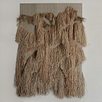 Декор настенный из соломы рафия CANVAS RAFFIA Decor варинант исполнения - 3 | Loft Concept в Самаре