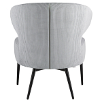 Современное мягкое кресло на металлических ножках Rakush Grey варинант исполнения - 3 | Loft Concept в Самаре