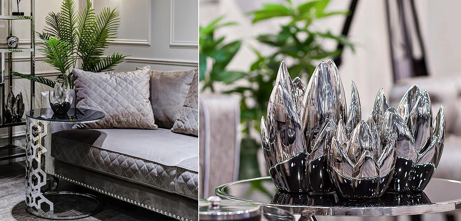 Подсвечник Solange silver Подсвечник Solange silver - Loft-Concept в Самаре