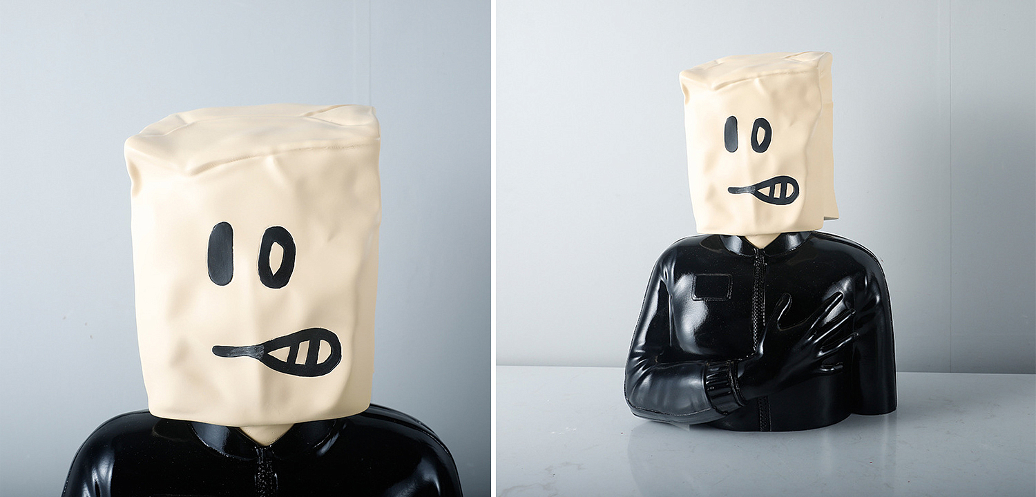Статуэтка Banksy Package on Head Статуэтка Banksy Package on Head - Loft-Concept в Самаре
