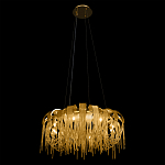 Люстра круглая подвесная с металлическими дугами и длинными цепочками 80 см Atlantis Chain варинант исполнения - 13 | Loft Concept в Самаре