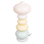 Настольная лампа из стеклянных сфер в пастельных тонах Высота 48 см Pastel Lunaria варинант исполнения - 2 | Loft Concept в Самаре