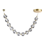 Подвесной светильник из прозрачных шаров Bubbles Bocci варинант исполнения - 5 | Loft Concept в Самаре