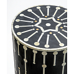 Дизайнерские приставной столик с инкрустацией Mandika Bone Inlay Stool варинант исполнения - 1 | Loft Concept в Самаре