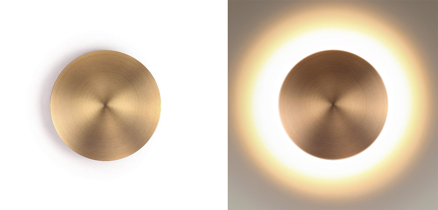 Бра Disco Piatto Bronze Sconce Бра Disco Piatto Bronze Sconce - Loft-Concept в Самаре