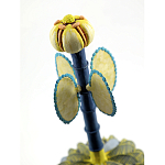 Статуэтка тропический фрукт Pandora Tropical Fruit Grey Yellow Flower варинант исполнения - 1 | Loft Concept в Самаре