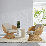 Приставной столик белого цвета Bead варинант исполнения - 4 | Loft Concept в Самаре