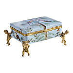 Шкатулка на четырех ангелах Blue Garden варинант исполнения - 1 | Loft Concept в Самаре