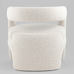 Кресло дизайнерское для лаунж зоны жемчужного цвета Pearl Lounge варинант исполнения - 7 | Loft Concept в Самаре