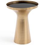 Приставной столик из латуни Grant Brass Side Table варинант исполнения - 1 | Loft Concept в Самаре