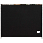 Кровать двуспальная серая с высоким мягким изголовьем Heart of the Bedroom варинант исполнения - 4 | Loft Concept в Самаре