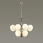 Люстра со вставками из керамики SkyEast 12 ламп варинант исполнения - 4 | Loft Concept в Самаре