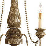 Бра состаренное с нитями из бусин Aged Silhouette варинант исполнения - 1 | Loft Concept в Самаре