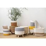 Корзина для хранения Interlacement Stripes варинант исполнения - 3 | Loft Concept в Самаре