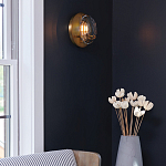 Бра округлой формы с многогранным стеклянным плафоном Hinkley варинант исполнения - 11 | Loft Concept в Самаре