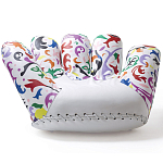 Дизайнерское кресло в форме руки Poltronova Joe Bloom Armchair варинант исполнения - 1 | Loft Concept в Самаре