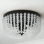 Потолочный светильник круглый с стеклянными бусинами Uniformity варинант исполнения - 3 | Loft Concept в Самаре