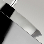 Подвесной светильник с широким многоярусным металлическим плафоном цвета никель в современном стиле Feiss варинант исполнения - 3 | Loft Concept в Самаре