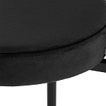 Табурет с мягким круглым сиденьем RIO Black варинант исполнения - 3 | Loft Concept в Самаре