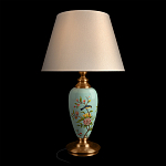 Настольная лампа голубая с изображением птиц Slip Away варинант исполнения - 2 | Loft Concept в Самаре