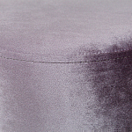 Пуф фиолетовый велюр на золотом металлическом основании Golden Belt варинант исполнения - 4 | Loft Concept в Самаре