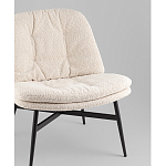 Кресло лаунж Tail молочный варинант исполнения - 2 | Loft Concept в Самаре