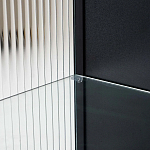 Сервант четырехдверный с рифленым стеклом The Keeper варинант исполнения - 4 | Loft Concept в Самаре