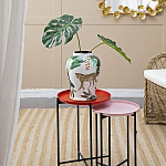 Ваза из фарфора с ручной росписью Leopard Collection  варинант исполнения - 6 | Loft Concept в Самаре