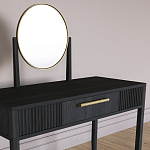 Туалетный Стол с зеркалом Primo Черный дуб варинант исполнения - 3 | Loft Concept в Самаре